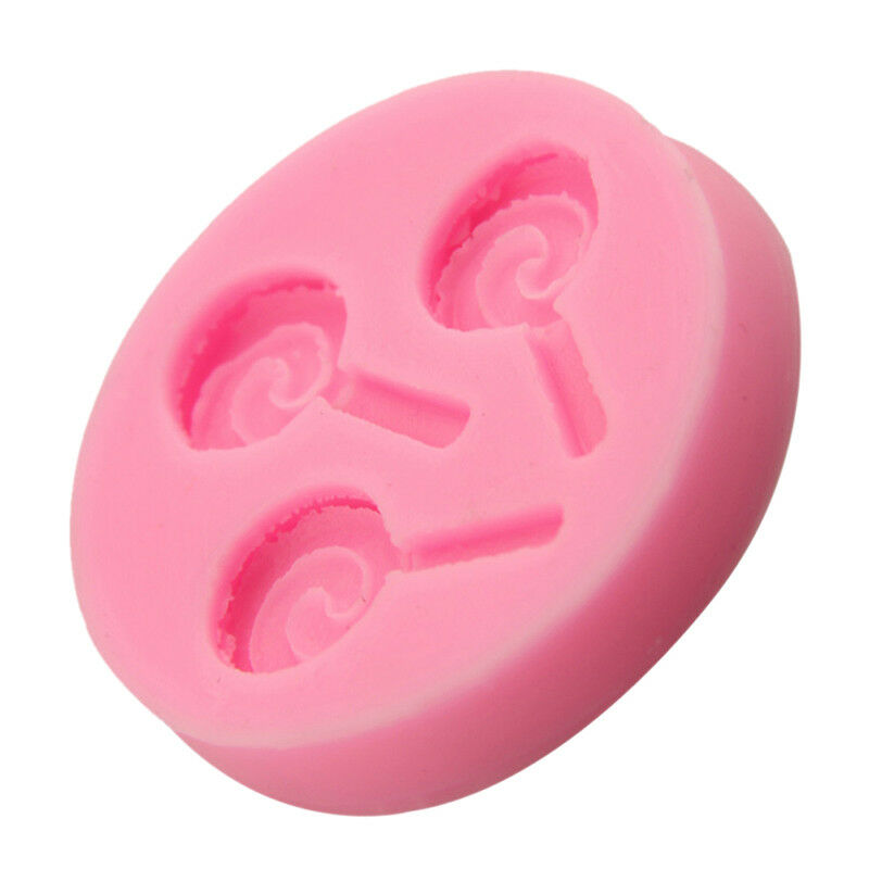 Halloween Lolli Silicone Mold Chocolate Fondant Moulds Baking DI.l8