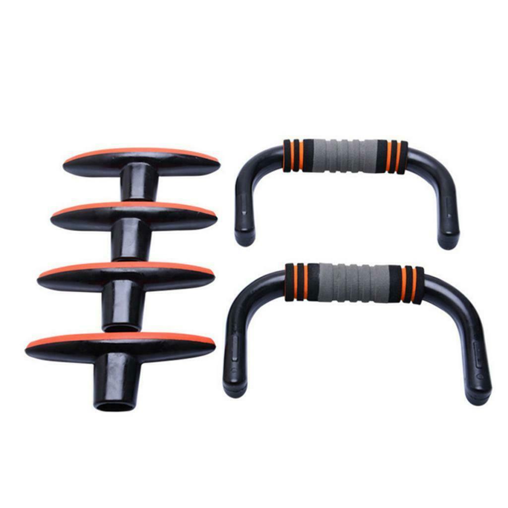 2PCS Fitness   Stands Bar Sports Gym Exercise Train Chest Sponge Hand Grip