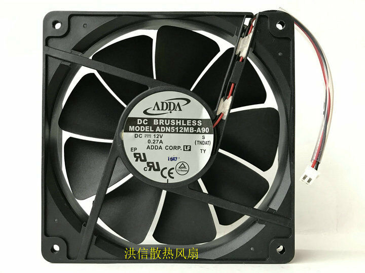 For ADDA ADN512MB-A90 fan 135*135*25mm 12V 0.27A 2pin