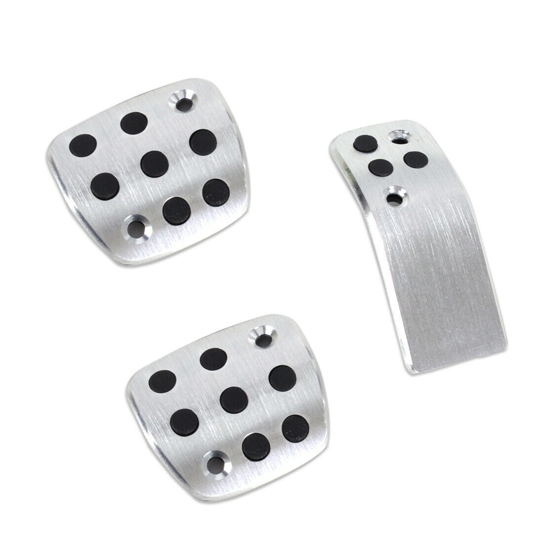 Sport Fuel Brake Racing MT Pedals Footrest Plates Pads 4 Peugeot 206 206CC An