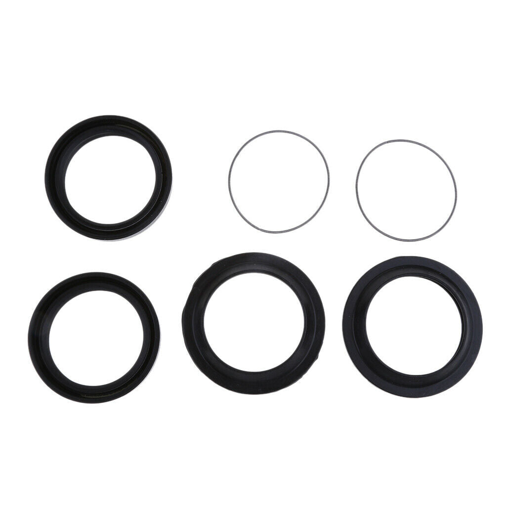 2 Sets Of Front Shock Absorber Oil Seal & Dust Cover 41x53x8mm