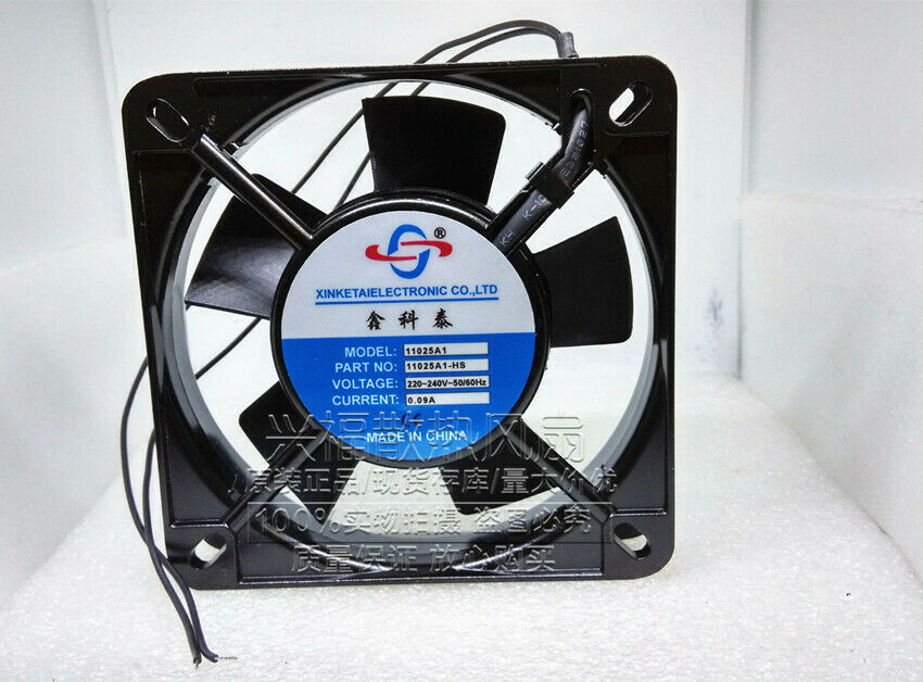 1PC new for Xinketai 11025A1-HS 220V 0.09A silent fan cabinet cooling fan 11 cm