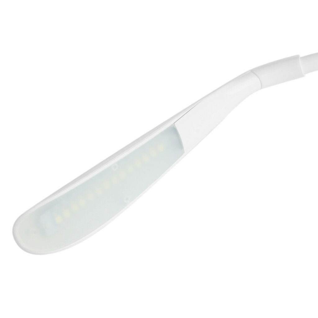 Dimmable USB Rechargeable Touch Sensor LED Clip-On Table Desk Light Reading Lamp