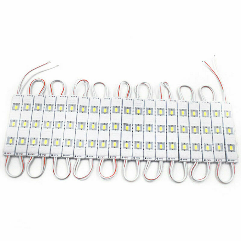 Universal 20Pcs 3 LED Car Pickup Bed Cargo Area LED Light Interior Reading Light