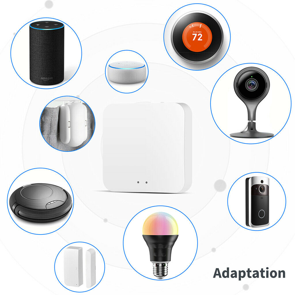 Mini Hub Gateway Wireless Smart Home Bridge APP / Voice Remote Control
