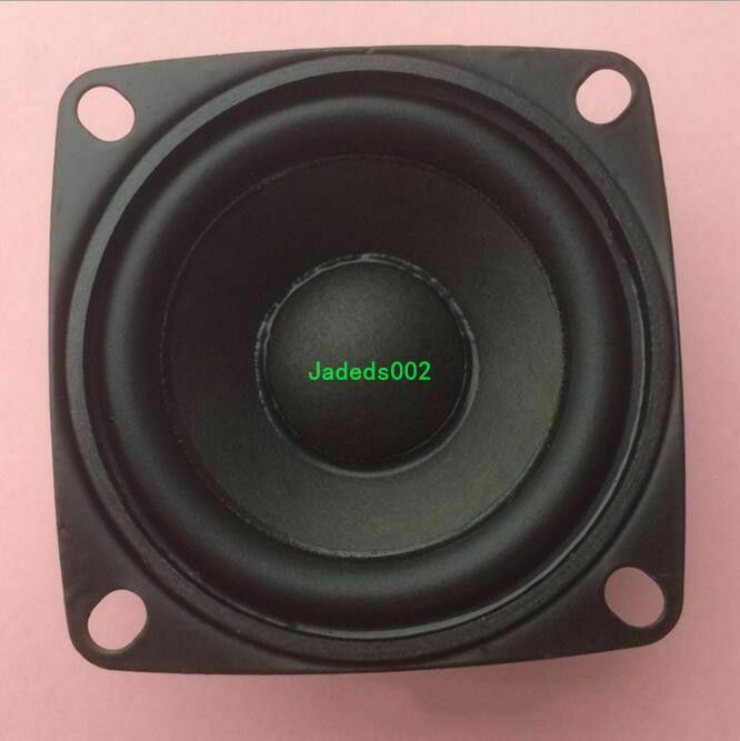 2pcs 52mm 4Ω 3W Full-range speaker Loudspeaker 4ohm Rubber edge HiFi Audio Part