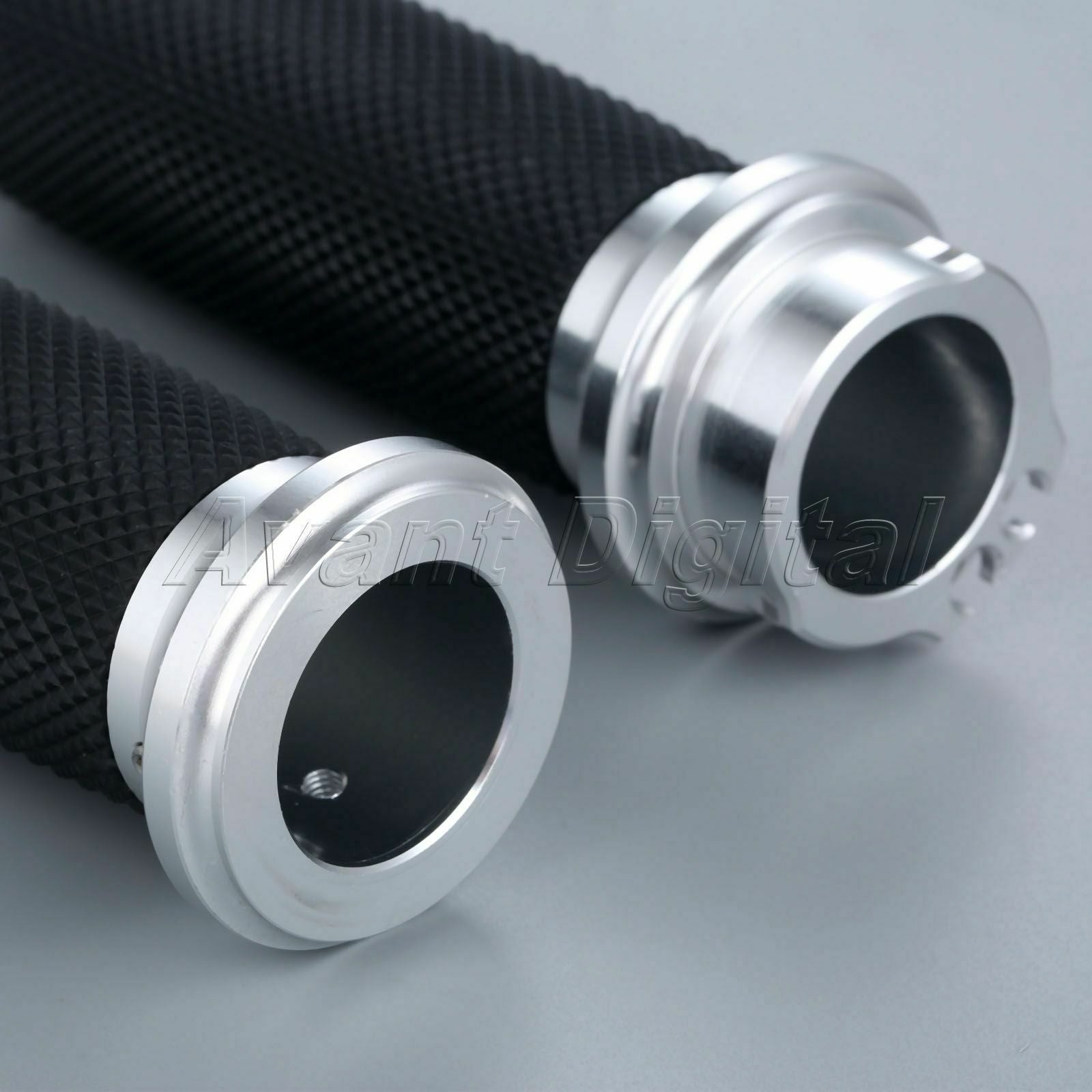 1 Pair 1" 25mm Motorcycle Handlebar Hand Grips for Suzuki Marauder Intruder 800