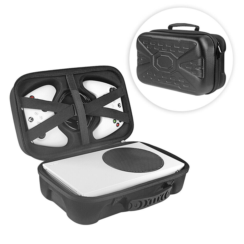 Carrying Case for Xbox Series S Game Console Travel Controllers Storage Bag
