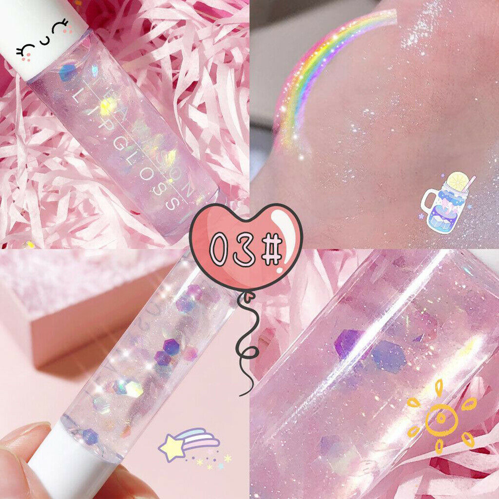 Clear Lip Gloss Liquid Oil Lipstick Shimmer Moisturizing Moisturizer Style 3