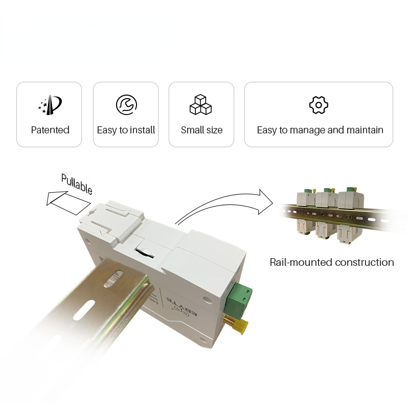 LoRa RS485 Modem Wireless Radio Station 433Mhz 30dbm Long Range Anti- Modbus