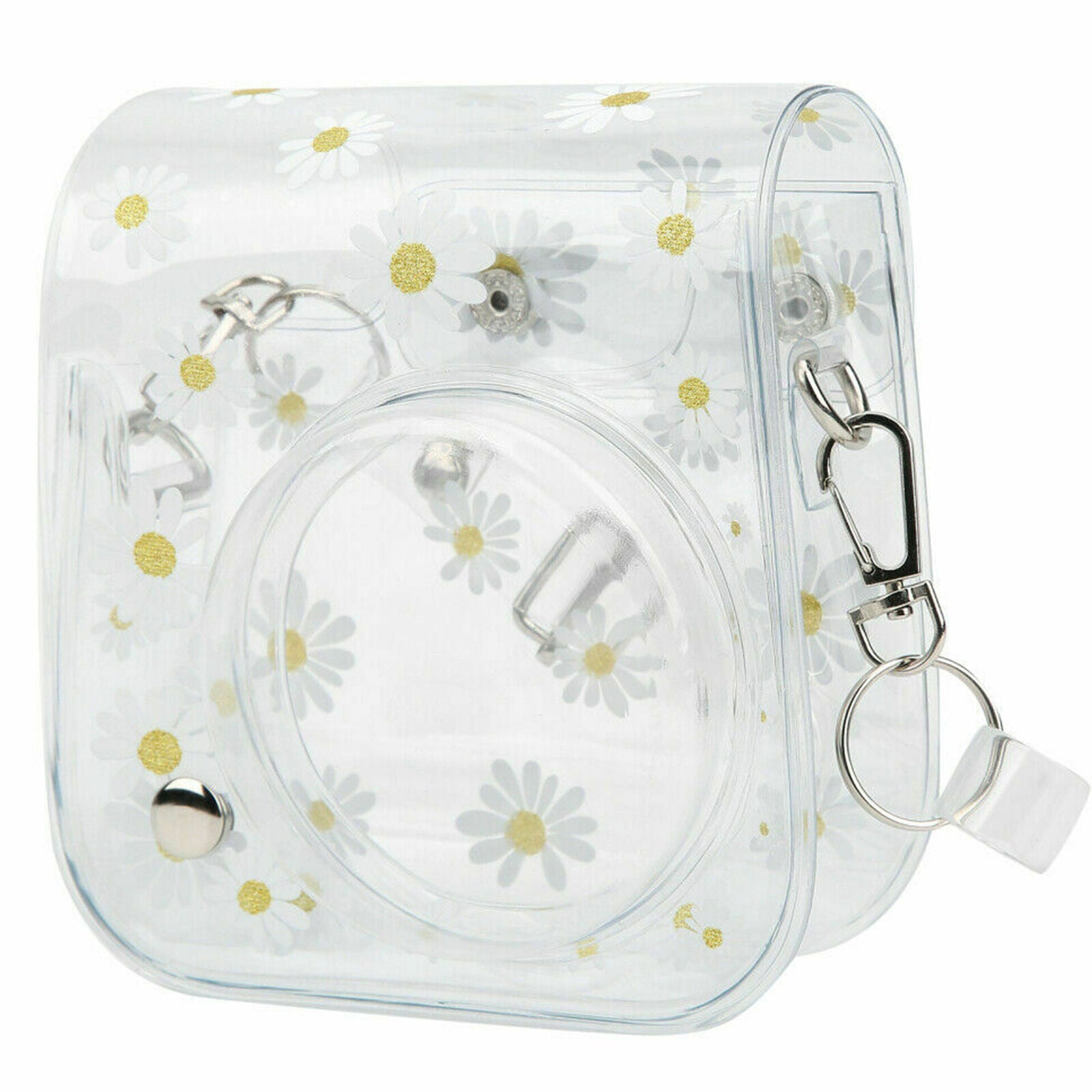 Transparent Camera Bag Case with Shoulder Strap for Fujifilm Instax Mini 11/9/8