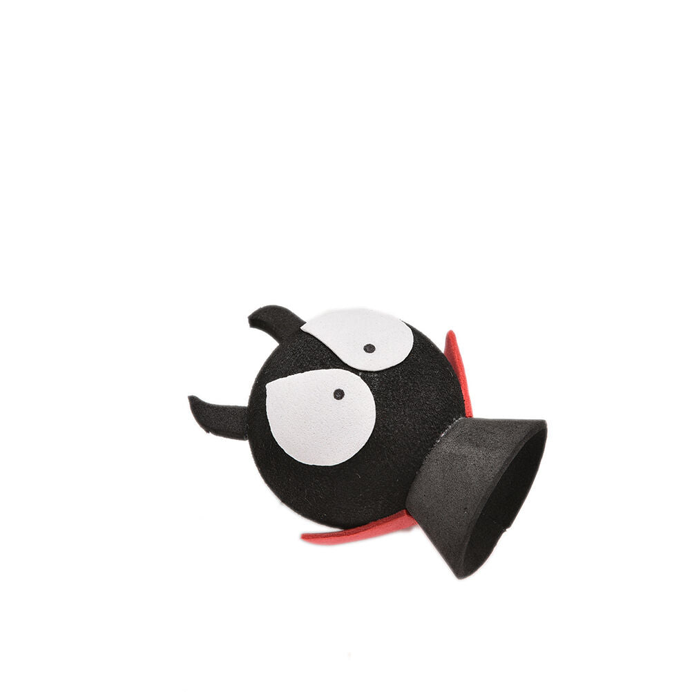 1 Pcs Red Shirt Devil Antenna Topper Eva Decorative Car Topper Balls Blac.l8