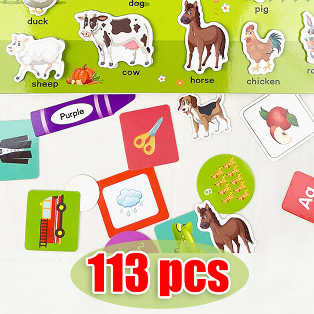 Montessori Kids Busy Book Logical Children Learning Reusable Stickers Gift
