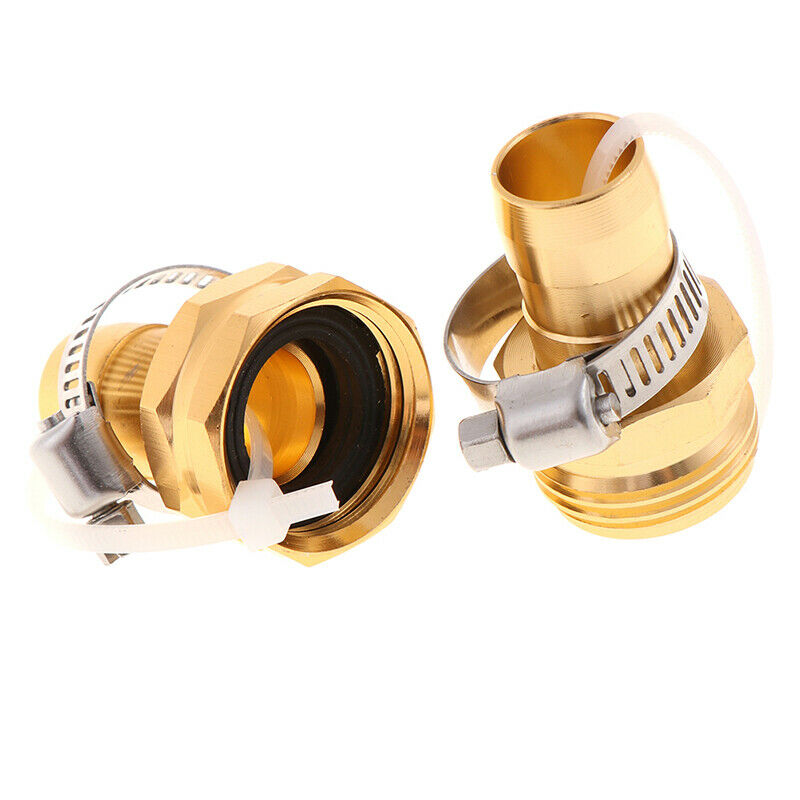 3/4'' Female Male Garden Water Hose Pipe Tap Connector Fitting AdapterAT.l8