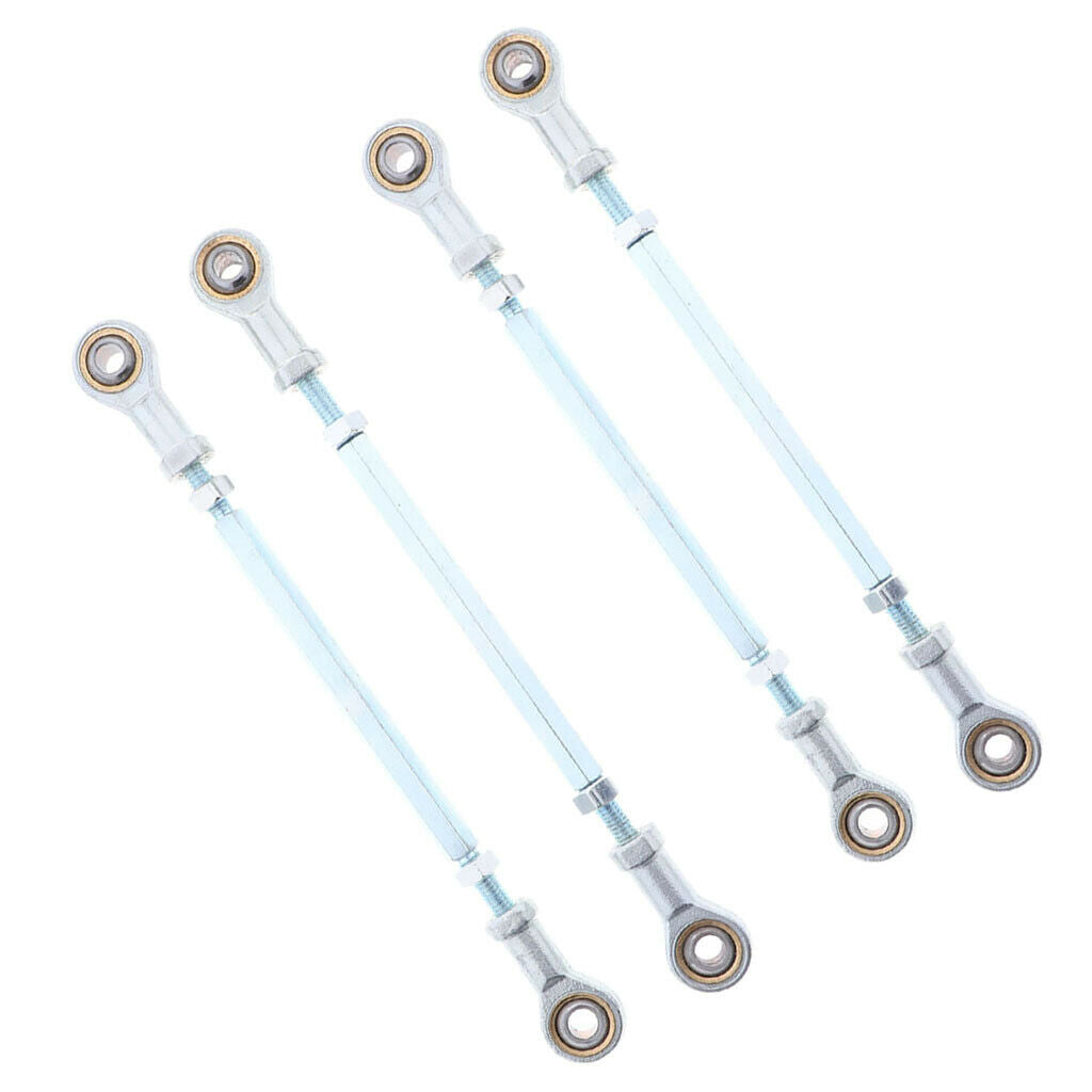 4x Metal Replacement Steering Shaft Ends for Modified ATV Quad Buggy Go Kart
