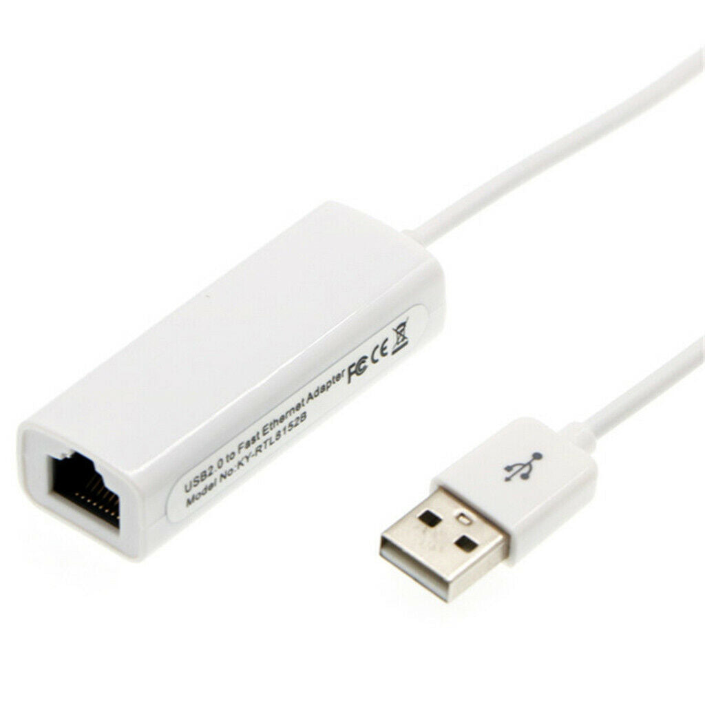 USB2.0 To Lan Adapter Cable, USB to 100/10 Mbps Fast LAN Ethernet External