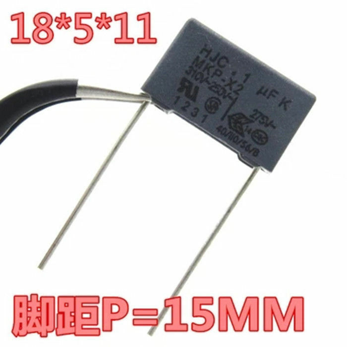 20pcs HJC 275VAC 0.1UF 104 MKP X2 250V-310V 15MM Polypropylene Film Capacitor