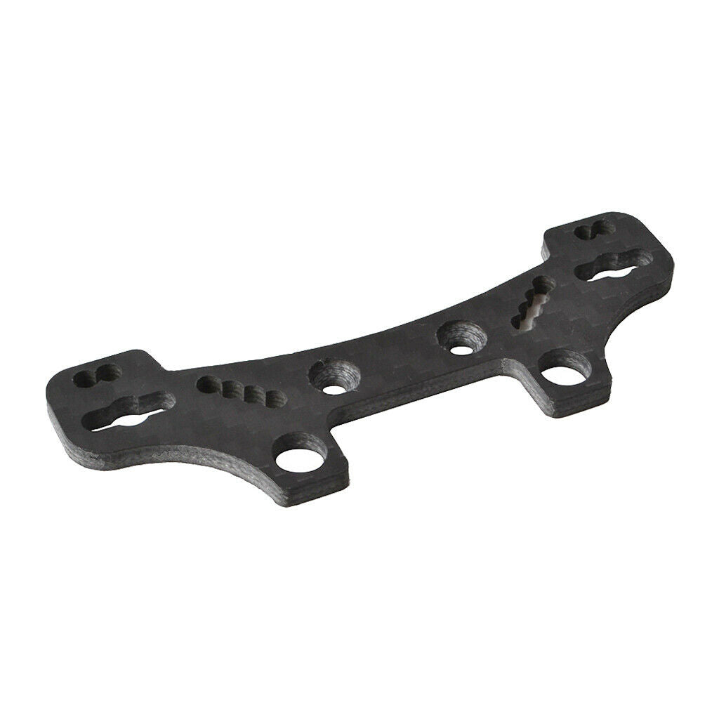 Shock Damper Stay Plate Carbon Fiber 1/10 Scale TT02 Car Hobby Modified