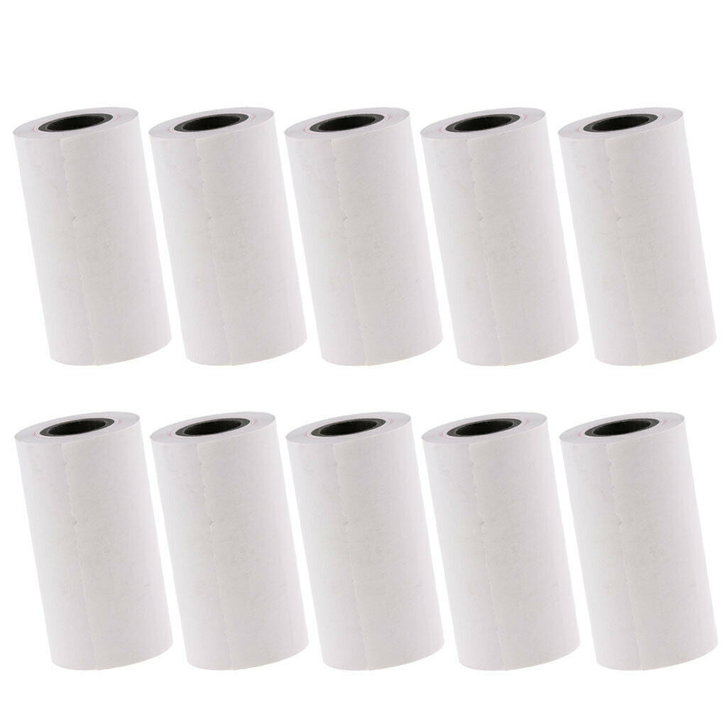 10Pieces Glasses Accessory Optometry Paper Credit Card Printing Paper Roll S