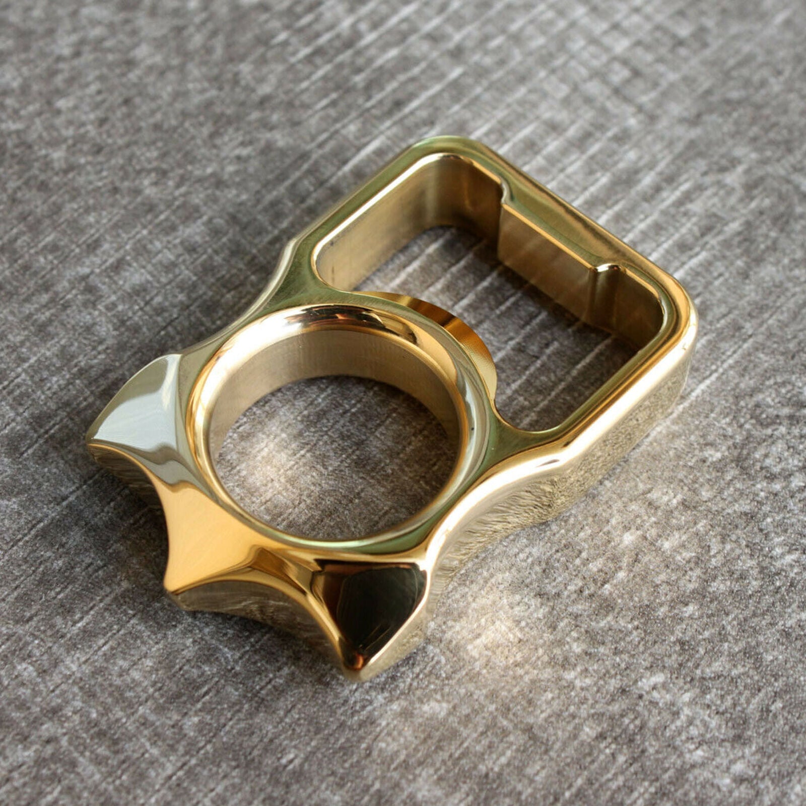 Solid Brass EDC Finger Pendant Bead Bottle Opener