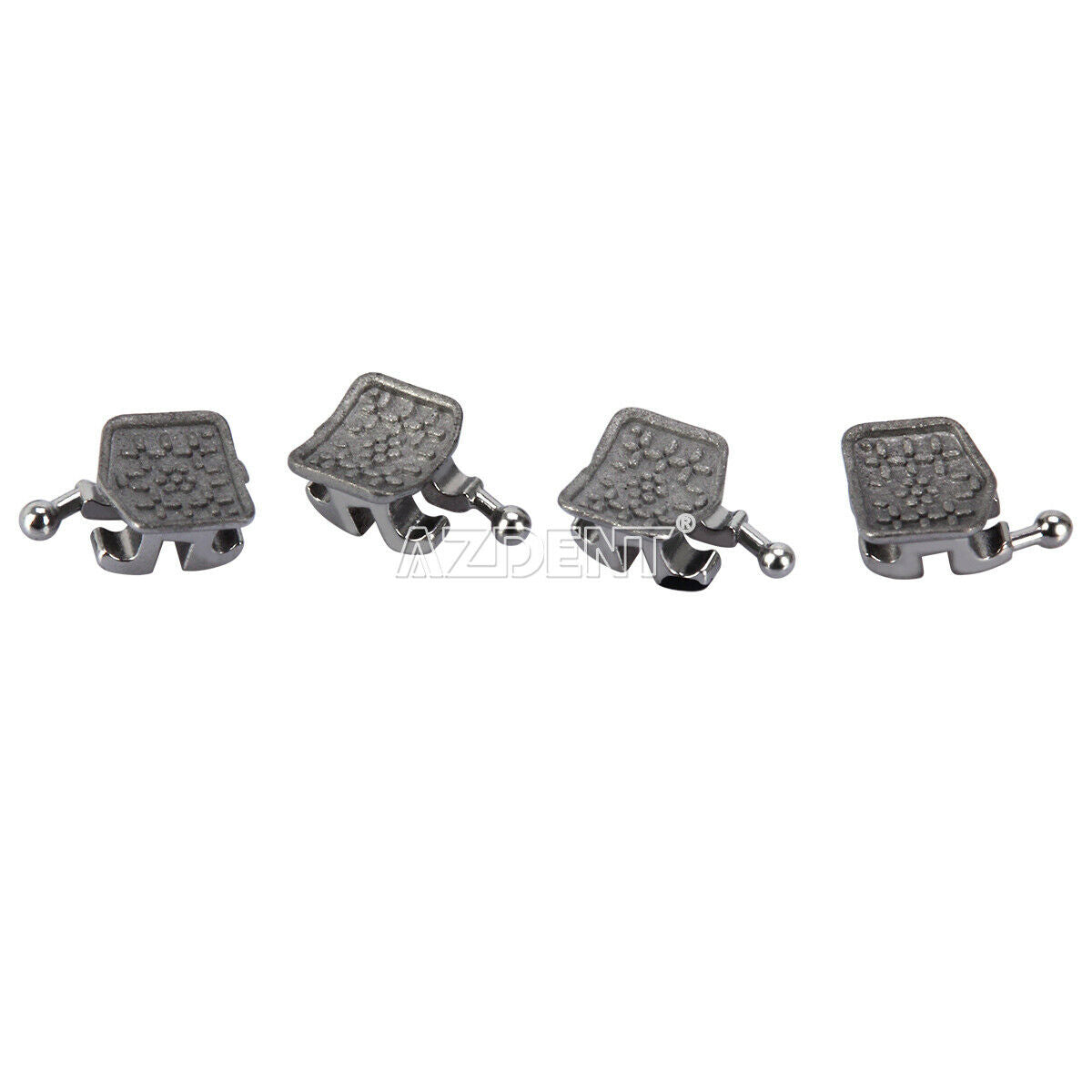 10 Packs Dental Orthodonic MIM Monoblock Metal Bracket Mini MBT.022 3-4-5 Hooks