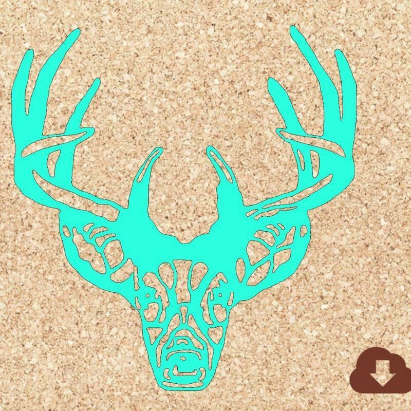 Deer Head Metal Cutting Dies Stencil DIY Scrapbooking Album Paper Card Template