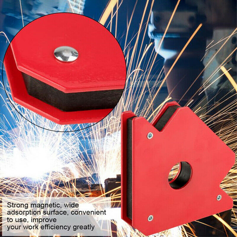 1pc Angle Soldering Locator Magnetic Magnet Corner Arrows Welder Welding .l8