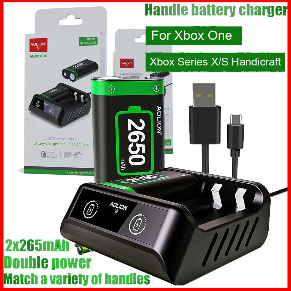 Wireless Controllers Charging Dock Rechargeable Battery Pack for Xbox Series X