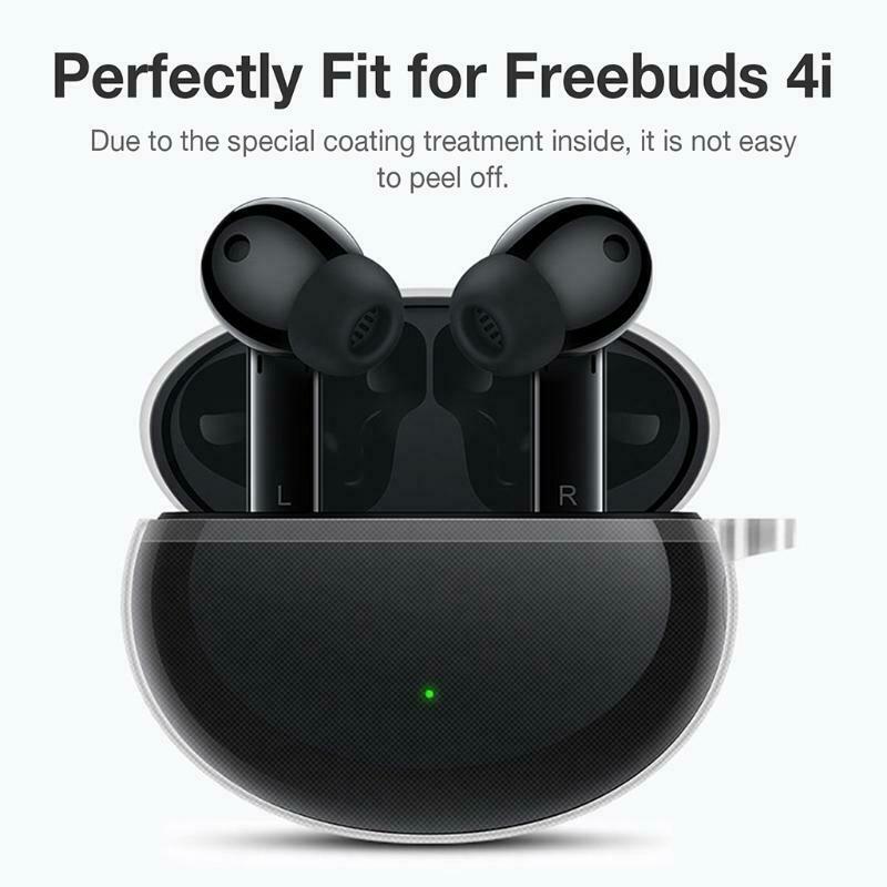 Anti-fall Waterproof TPU Clear Protective Case Cover for Huawei freebuds 4i