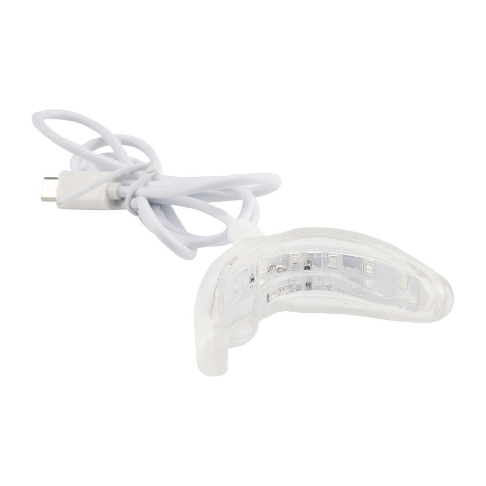 Teeth Whitening kit adaptor with LED light Mouthpiece for WHITE TEETH