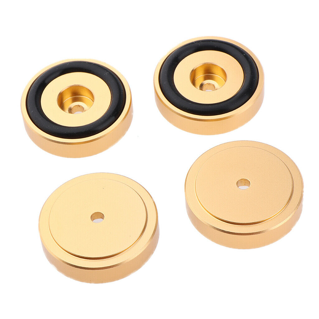 4pcs 40mm Speaker Shock Absorber Foot Pad Insulation Base Stand
