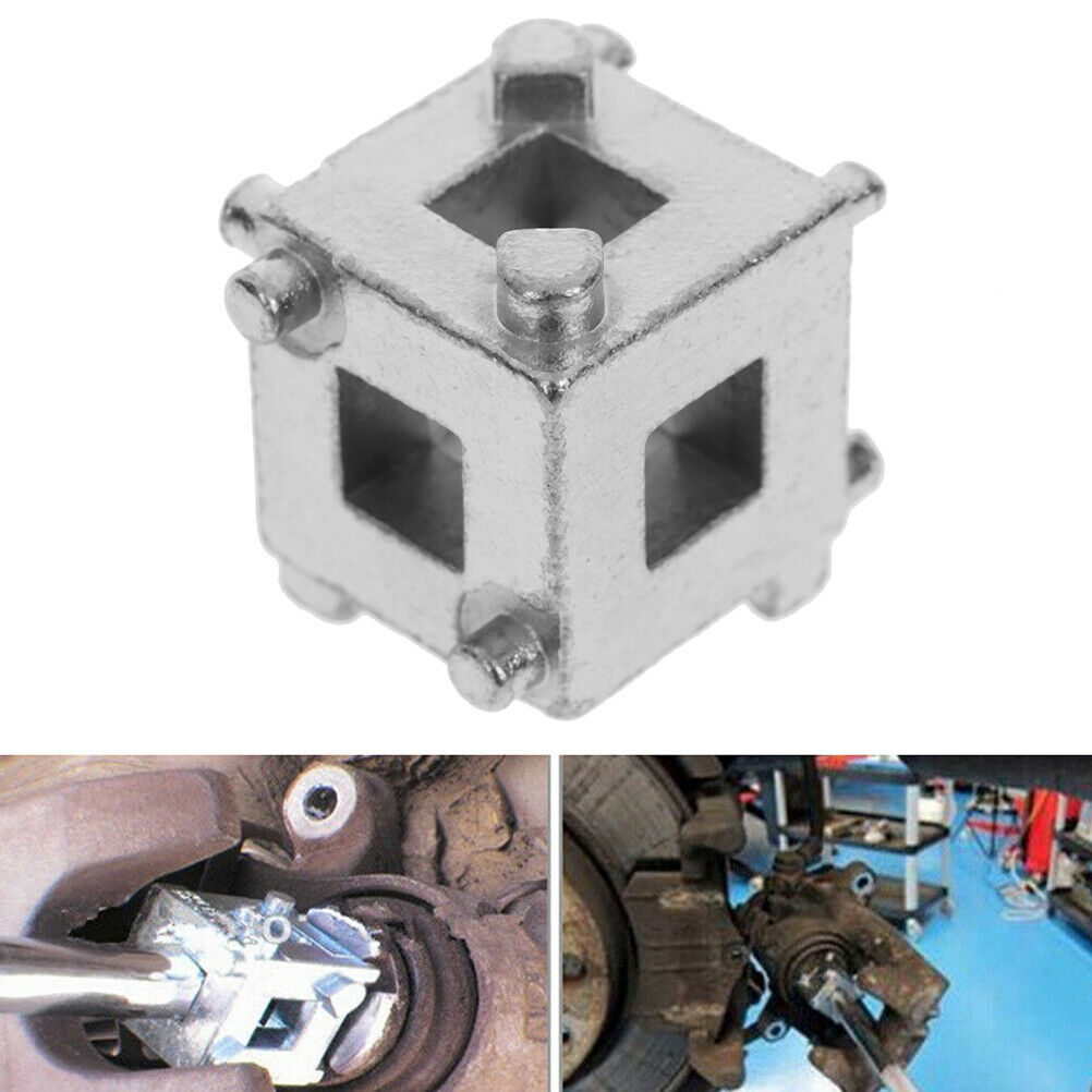 1Pc Rear disc brake caliper piston rewind/wind back cube tool 3/8" drive .l8