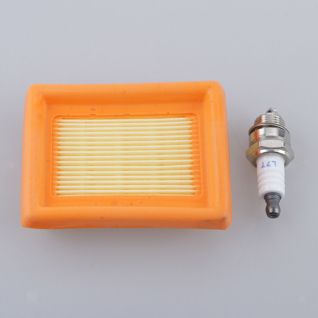 Air Filter Spark Plug Kit for Stihl FS120 FS200 FS250 BT120 FR350 HT250
