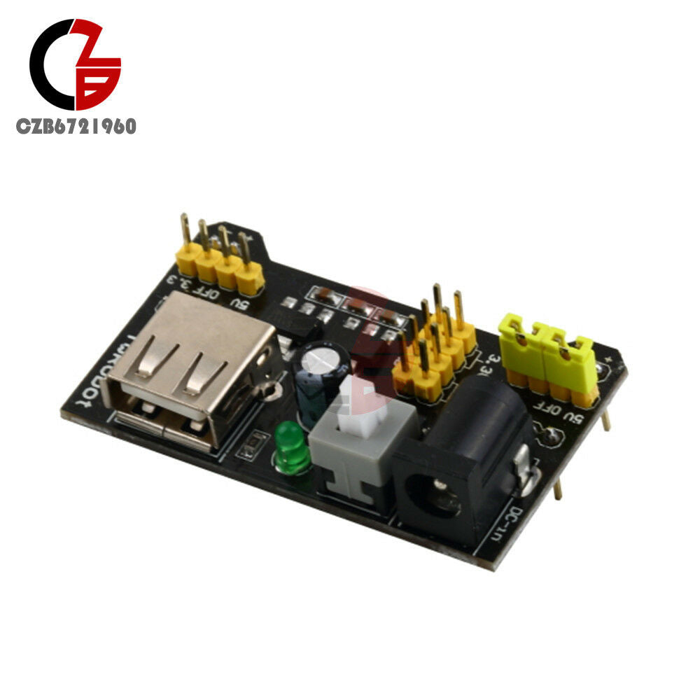 3.3V/5V MB102 Breadboard Power Supply Module For Arduino Board