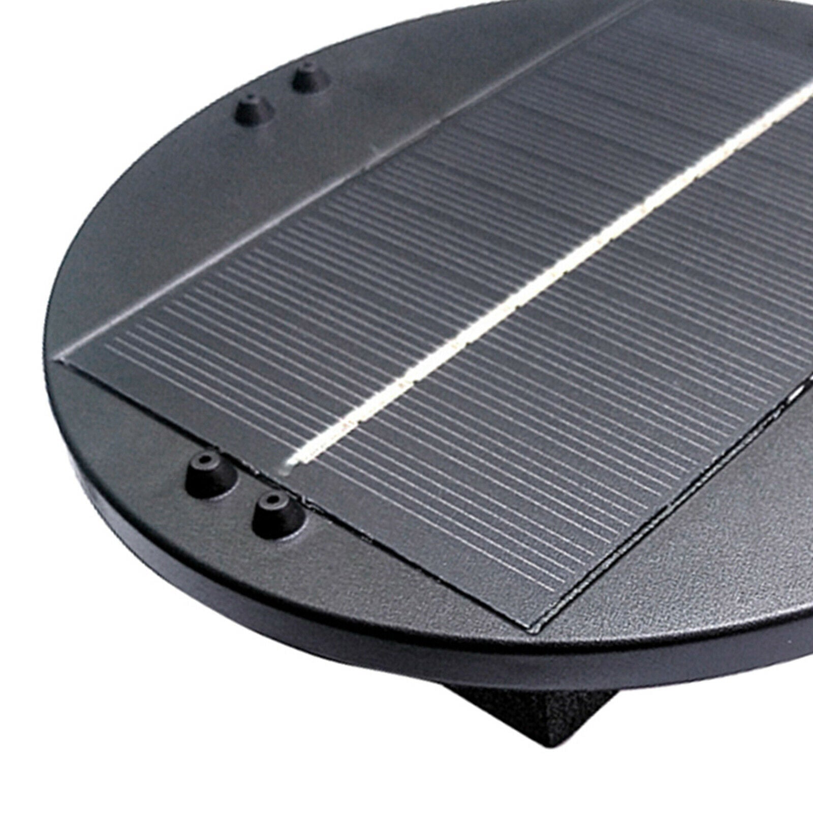 Black Solar Water Pump Solar Fountain Birdbath Pool Garden Ornament Outdoor