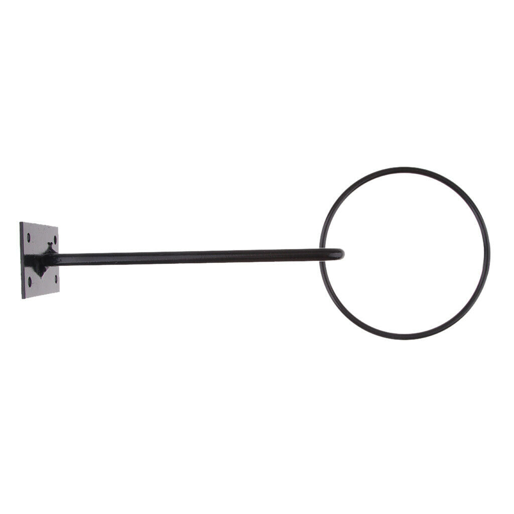 5 Pack Motorbike Accessories Part Steel Helmet Holder Rack Jacket Hook Black
