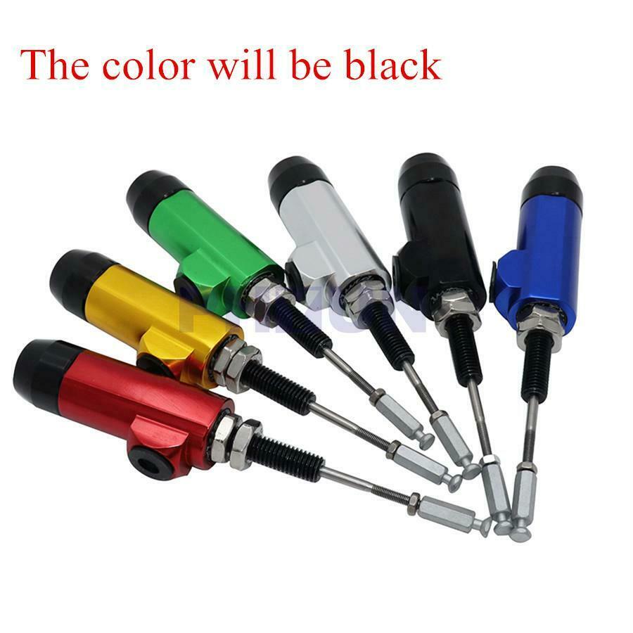 Black Motorcycle Hydraulic Brake Clutch Master Cylinder Rod Pump 12.7mm Piston
