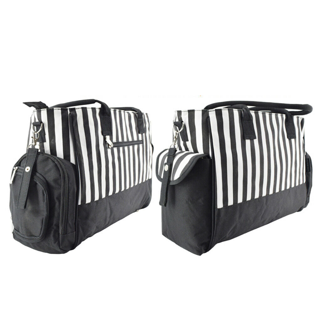 Multifunctional Large Capacity Outdoor Stylish Mummy Bag  Black stripe