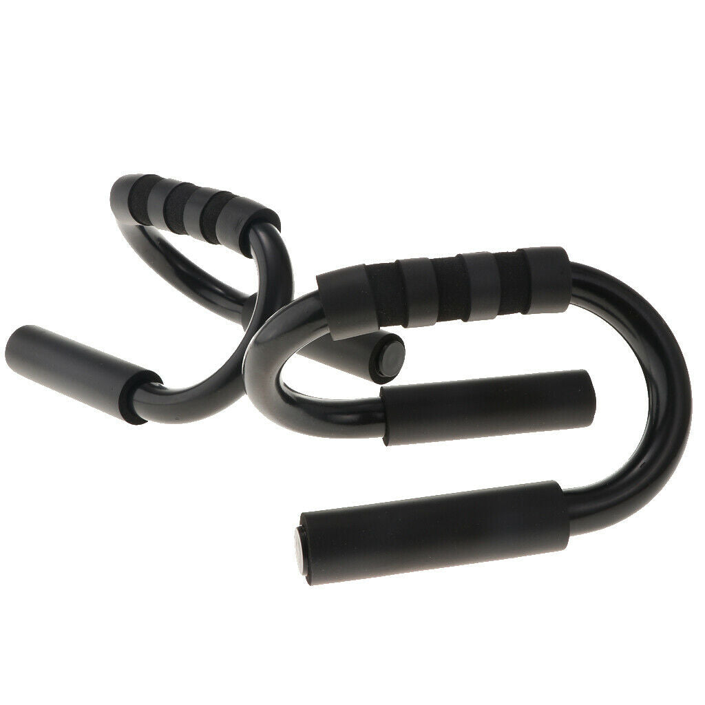 Women Men Pectoral Muscles Trainer Tool Push Up Bars Stands 1 Pair