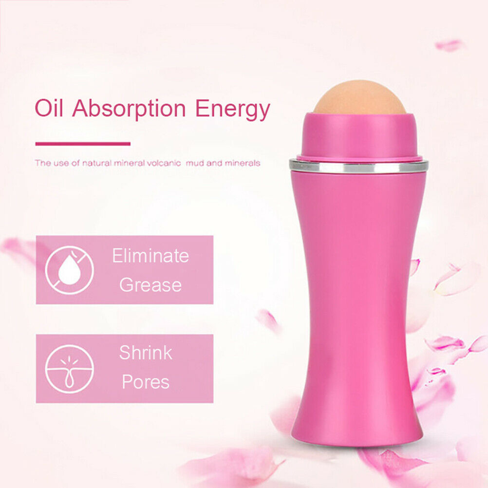 Facial Volcanic Stone Oil Absorbing Ball Roller Natural Mineral Face Oil Control