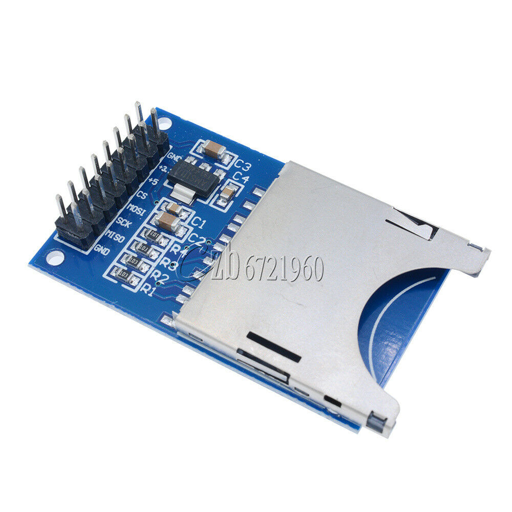 2PCS SD Card Module Slot Socket Reader for MP3 Arduino ARM MCU Read and Write