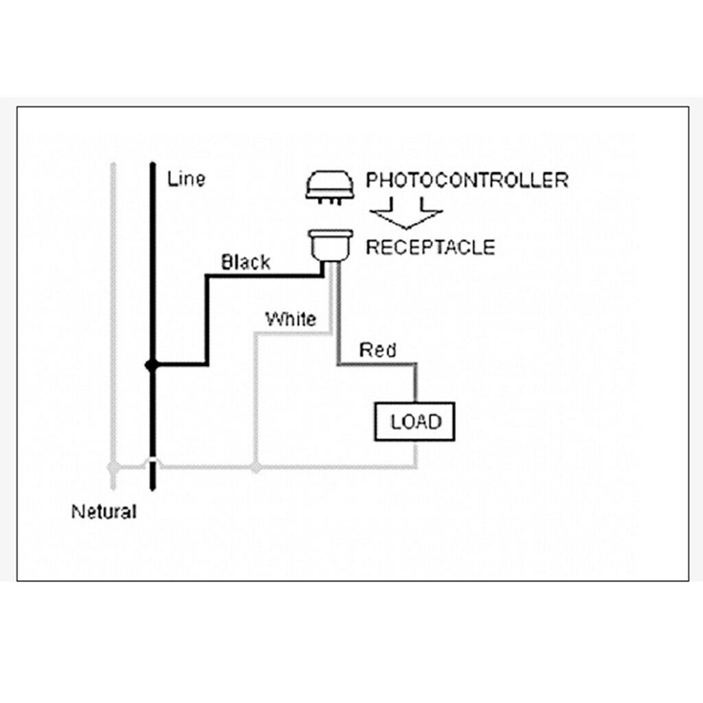 1pc Dusk to Dawn Sensor Photocell Light Control Switch For Outdoor Street Lamp