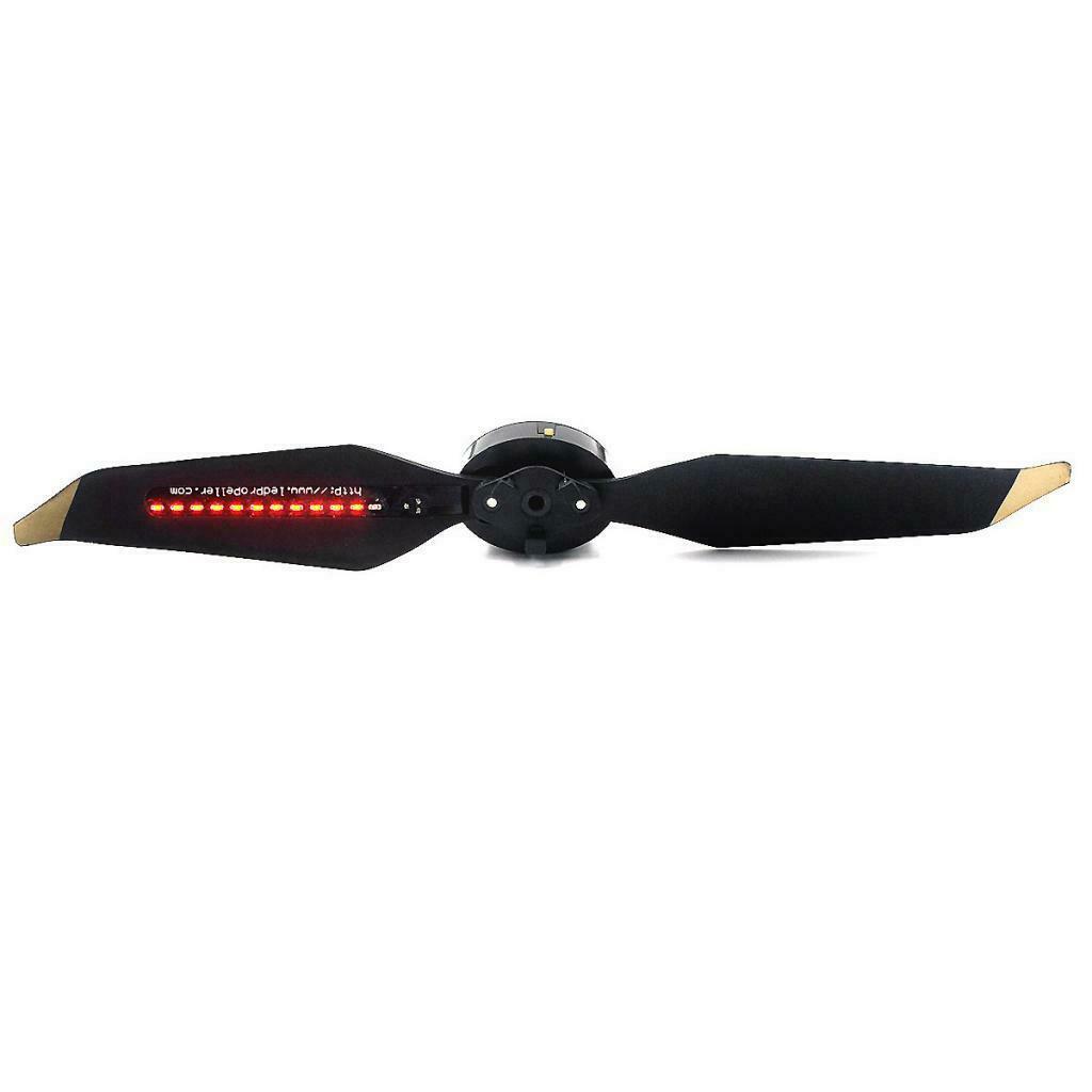 1Pair LED Flash Propeller Night Flying DIY Pattern Blade for DJI Mavic Pro