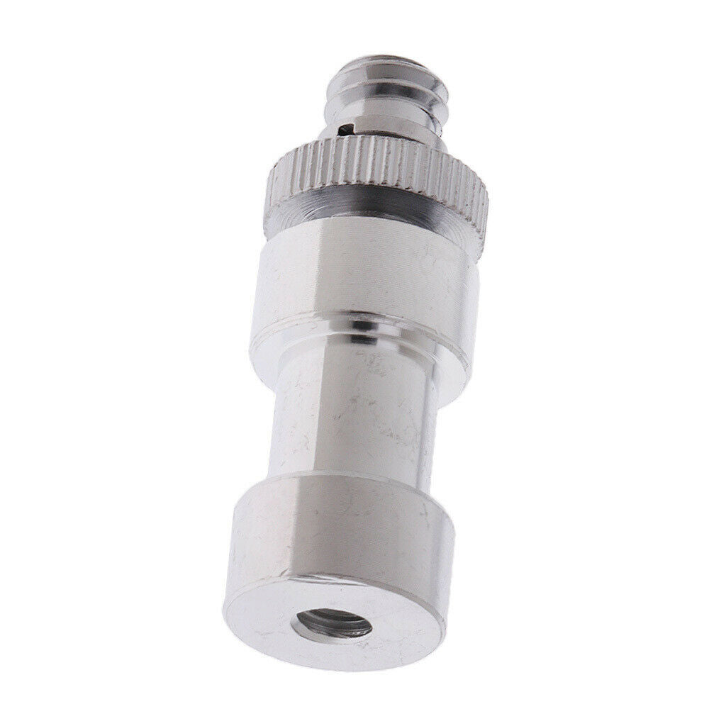 3 Pieces 1/4" 3/8" Metal Threaded Umbrella Spigot Screw Converter Adapter for