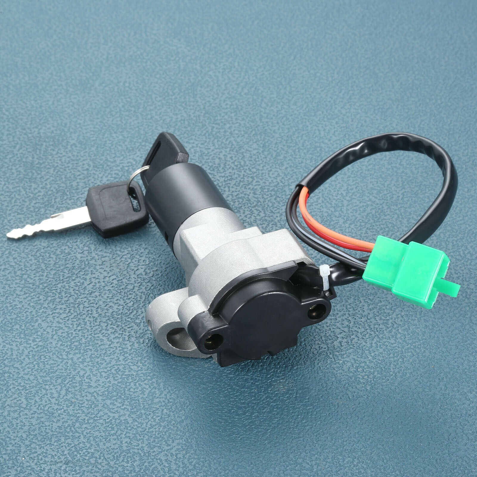 Motorcycle Aluminum Ignition Switch Keys Set Kit for Suzuki GSXR750 GSXR1100