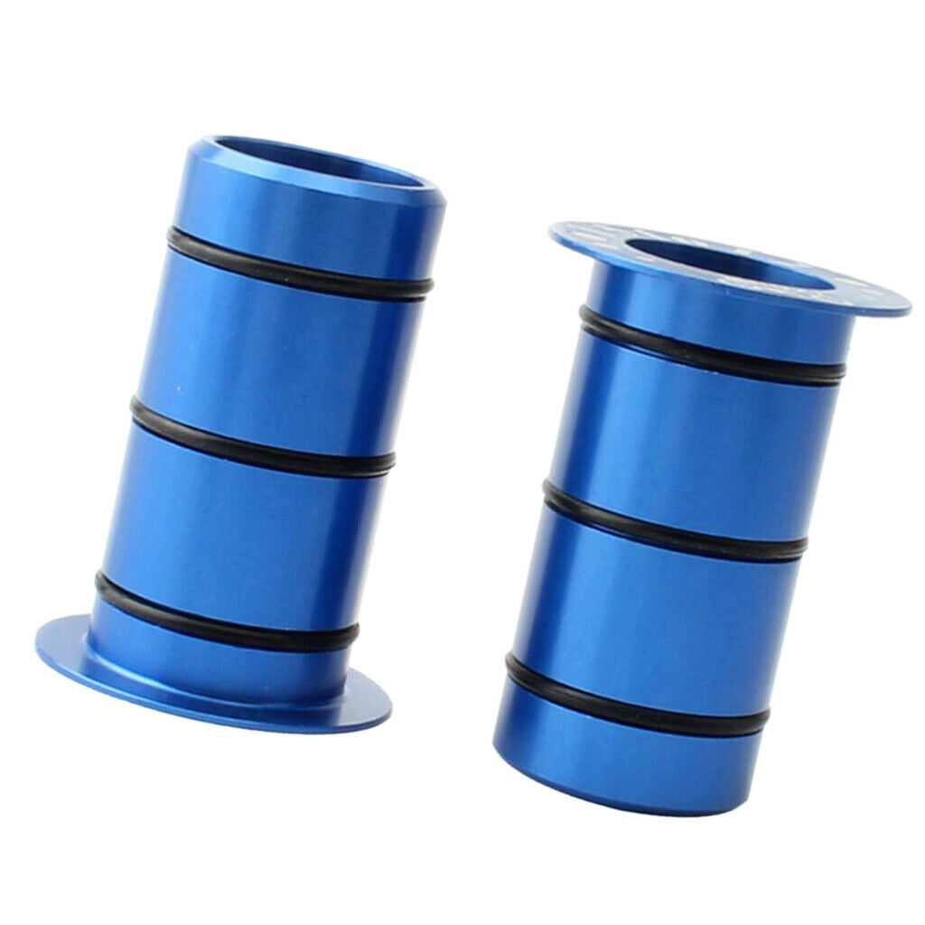 4 Piece Bike  Hub Conversion Seat Adapter 15mm To 12mm Size Reducer