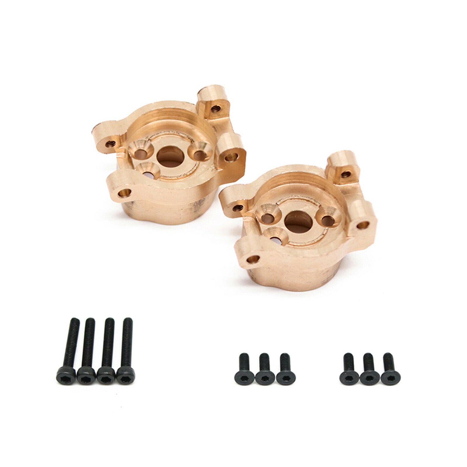 Brass C Seat + Rear Axle Gear Inner Cover for 1/10 TRX-4 TRX-6 RC Crawler Car