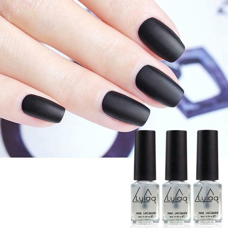 6ML Matte Polish Nail Polish Glue Nail Polish Top Polish Matte Effect