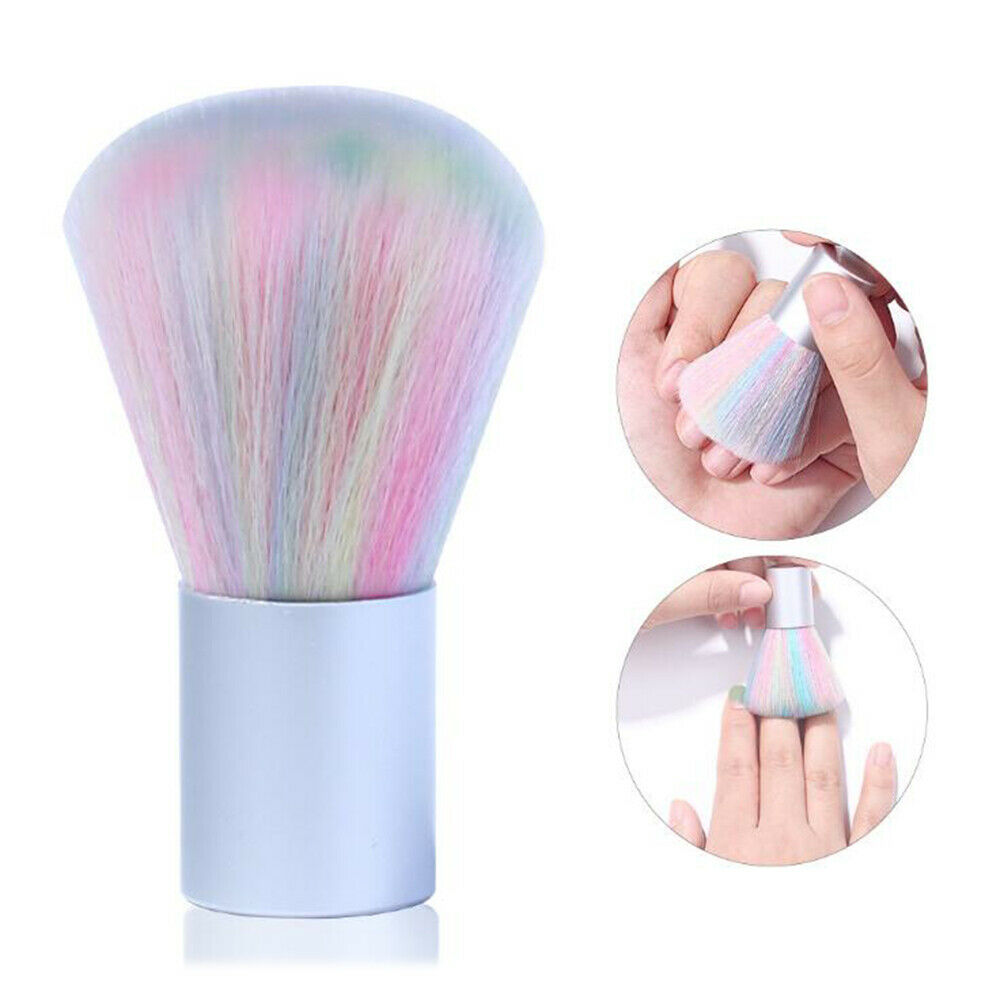 Nail Cleaning Brush Soft Tools Manicure Nails Art Powder Remover Makeup Duster