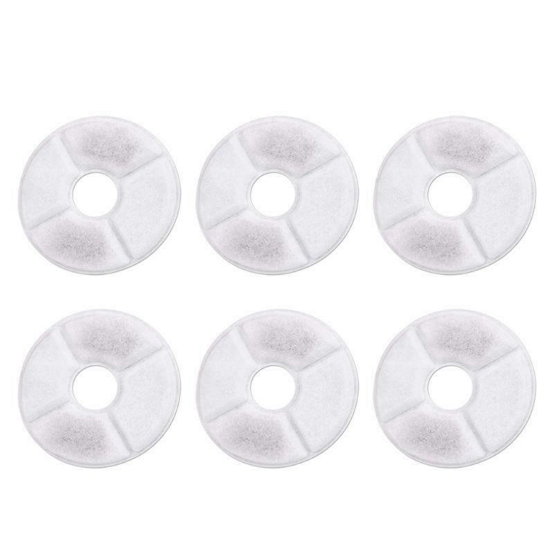 Cat Fountain Filters Keeps Water Clear 6 Pack Activated Carbon Filter for Cat